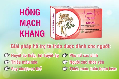 TPCN Hồng Mạch Khang và 5 ưu thế vượt trội!